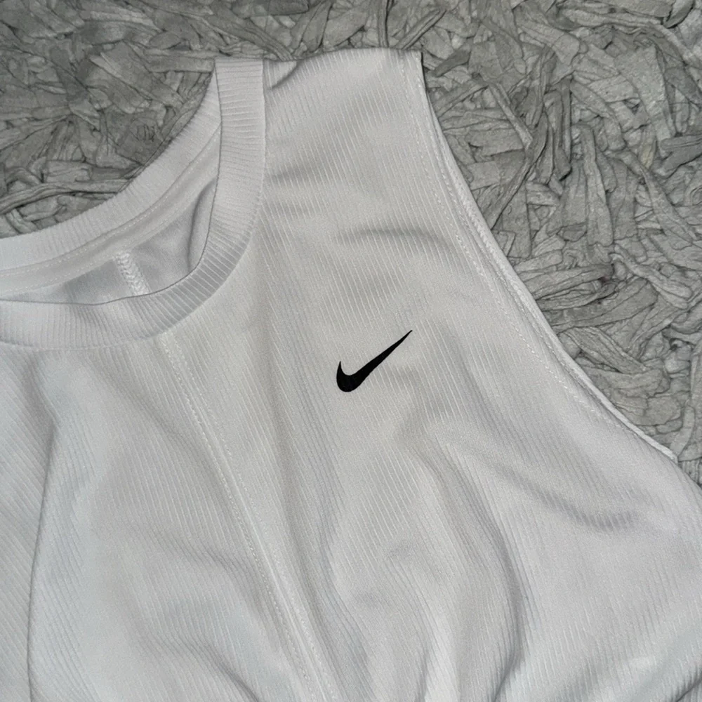 Nike Women's White Sleeveless Top